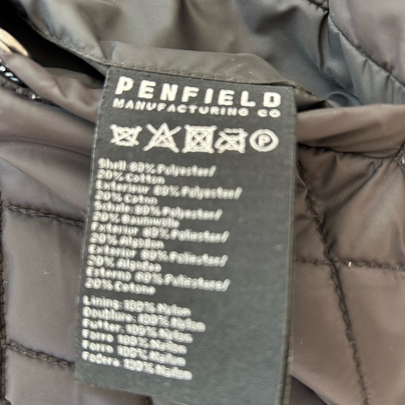 Penfield Black Quilted Barn Jacket - Picture 4 of 5